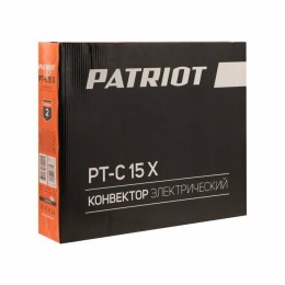 Конвектор PATRIOT PT-C 15 X [633307297] { 750/1500 Вт., Х-образный монолитный нагреват